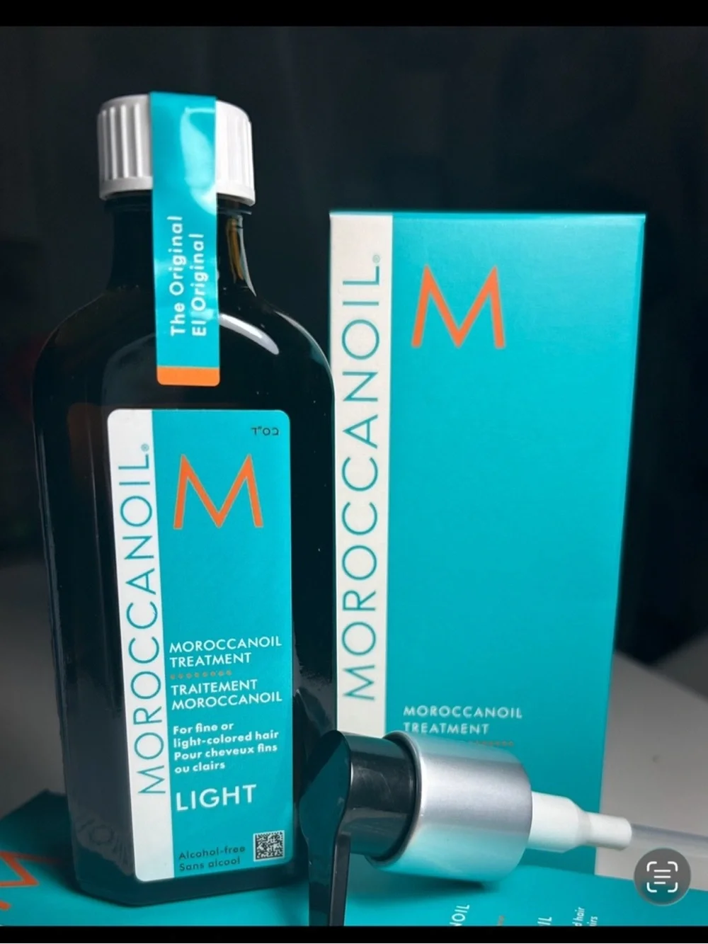 Moroccanoil treatment light 3.4 oz 100 ml